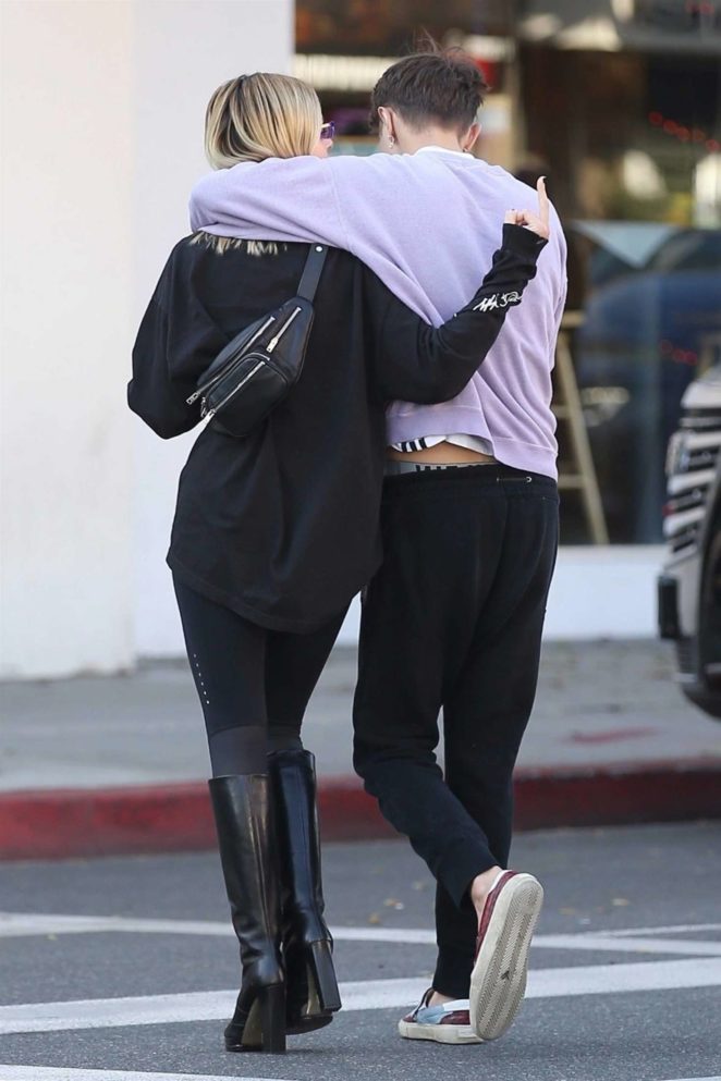 Nicola Peltz with Anwar Hadid out in Beverly Hills